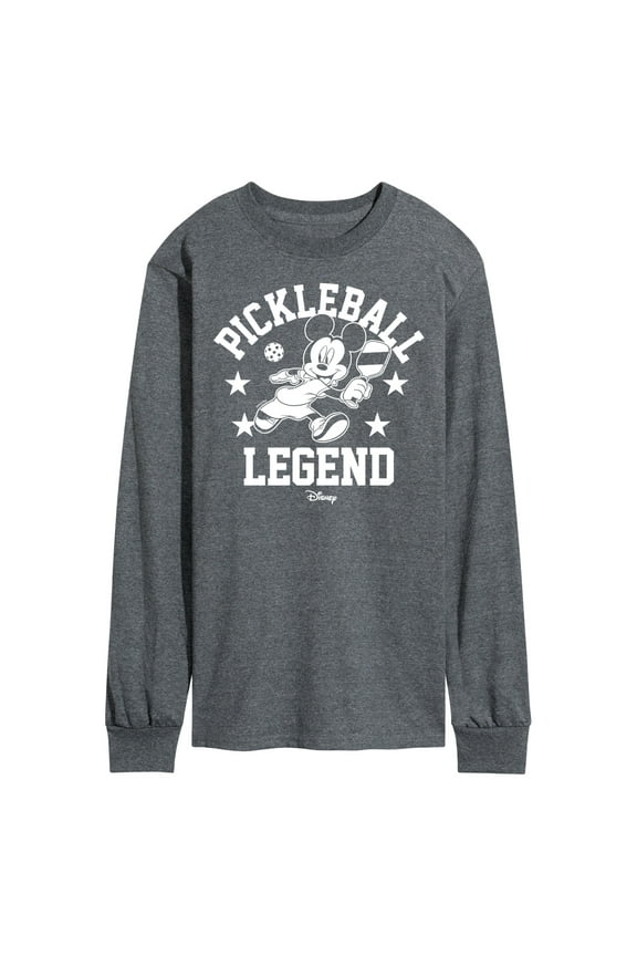 - Mickey & Friends - Pickleball Legend - Athletic Mickey - Men's Long Sleeve T-shirt