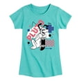 thumbnail image 1 of Disney - Mickey & Friends - Pluto Retro Styled Skater - Toddler And Youth Girls Short Sleeve Graphic T-Shirt, 1 of 5