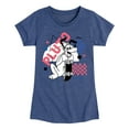 thumbnail image 1 of Disney - Mickey & Friends - Pluto Retro Styled Skater - Toddler And Youth Girls Short Sleeve Graphic T-Shirt, 1 of 5