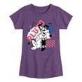 thumbnail image 1 of Disney - Mickey & Friends - Pluto Retro Styled Skater - Toddler And Youth Girls Short Sleeve Graphic T-Shirt, 1 of 5