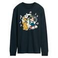 thumbnail image 1 of Disney - Mickey & Friends - Pluto Sings while Mickey Dances - Men's Long Sleeve T-Shirt, 1 of 5