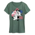 thumbnail image 1 of Disney - Mickey & Friends - Pluto Skates Too - Women's Short Sleeve Graphic T-Shirt, 1 of 5