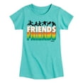 thumbnail image 1 of Disney - Mickey & Friends - Rainbow - Toddler And Youth Girls Short Sleeve Graphic T-Shirt, 1 of 5