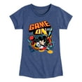 thumbnail image 1 of Disney - Mickey & Friends - Retro Gaming Mickey - Game On - Toddler And Youth Girls Short Sleeve Graphic T-Shirt, 1 of 5