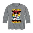 thumbnail image 1 of Disney - Mickey & Friends - Retro Gaming Mickey - I Got Skills - Toddler And Youth Long Sleeve Graphic T-Shirt, 1 of 5