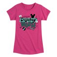 thumbnail image 1 of Disney - Mickey & Friends - Retro Music Icons - Toddler And Youth Girls Short Sleeve Graphic T-Shirt, 1 of 5