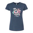 thumbnail image 1 of Disney - Mickey & Friends - Retro Music Night - Dancing with Minnie - Juniors Fitted Graphic T-Shirt, 1 of 5