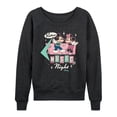thumbnail image 1 of Disney - Mickey & Friends - Retro Music Night - Dancing with Minnie - Women's Lightweight French Terry Long Sleeve Shirt, 1 of 5