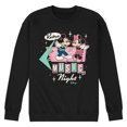 thumbnail image 1 of Disney - Mickey & Friends - Retro Music Nights - Minnie & Mickey Dancing - Men's Crew Neck Fleece Pullover, 1 of 5