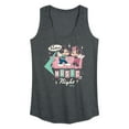 thumbnail image 1 of Disney - Mickey & Friends - Retro Music Nights - Minnie & Mickey Dancing - Women's Racerback Tank Top, 1 of 6
