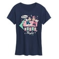 thumbnail image 1 of Disney - Mickey & Friends - Retro Music Nights - Minnie & Mickey Dancing - Women's Short Sleeve Graphic T-Shirt, 1 of 5