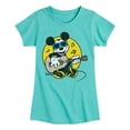 thumbnail image 1 of Disney - Mickey & Friends - Singing & Playing the Guitar - Flipflops & Sunglasses - Toddler And Youth Girls Short Sleeve Graphic T-Shirt, 1 of 5