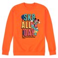 thumbnail image 1 of Disney - Mickey & Friends - Sk8 All Day - Retro Shapes - Men's Crew Neck Fleece Pullover, 1 of 6
