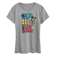 thumbnail image 1 of Disney - Mickey & Friends - Sk8 All Day - Skater Mickey - Women's Short Sleeve Graphic T-Shirt, 1 of 5