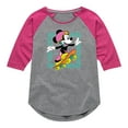 thumbnail image 1 of Disney - Mickey & Friends - Skater Out the Box - Toddler And Youth Girls Raglan Graphic T-Shirt, 1 of 5