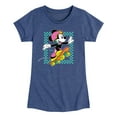 thumbnail image 1 of Disney - Mickey & Friends - Skater Out the Box - Toddler And Youth Girls Short Sleeve Graphic T-Shirt, 1 of 5