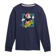 thumbnail image 1 of Disney - Mickey & Friends - Skater Out the Box - Toddler And Youth Long Sleeve Graphic T-Shirt, 1 of 5