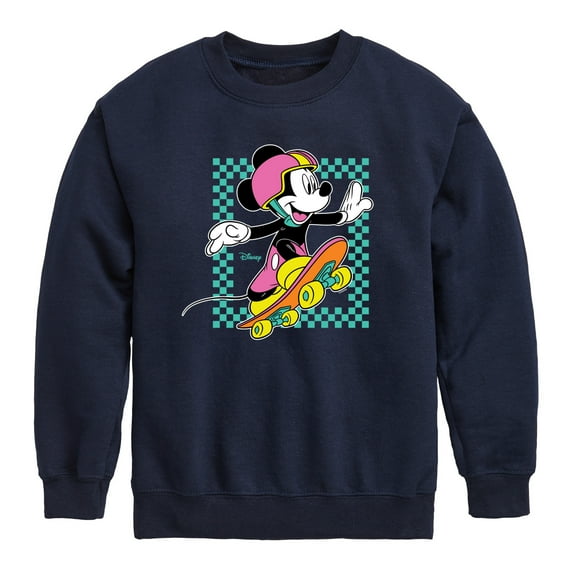 Disney - Mickey & Friends - Skater Out the Box - Toddler And Youth Long Sleeve Graphic T-Shirt