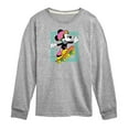 thumbnail image 1 of Disney - Mickey & Friends - Skater Out the Box - Toddler And Youth Long Sleeve Graphic T-Shirt, 1 of 5