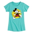 thumbnail image 1 of Disney - Mickey & Friends - Spotlight on Mickey - Toddler And Youth Girls Short Sleeve Graphic T-Shirt, 1 of 5