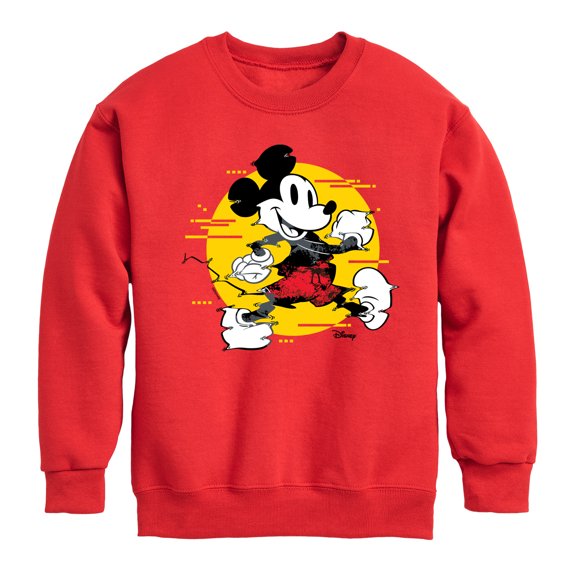 Disney - Mickey & Friends - Spotlight on Mickey - Toddler And Youth Long Sleeve Graphic T-Shirt