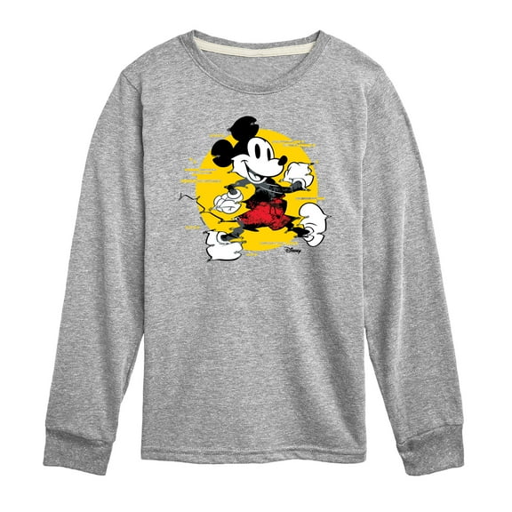 Disney - Mickey & Friends - Spotlight on Mickey - Toddler And Youth Long Sleeve Graphic T-Shirt