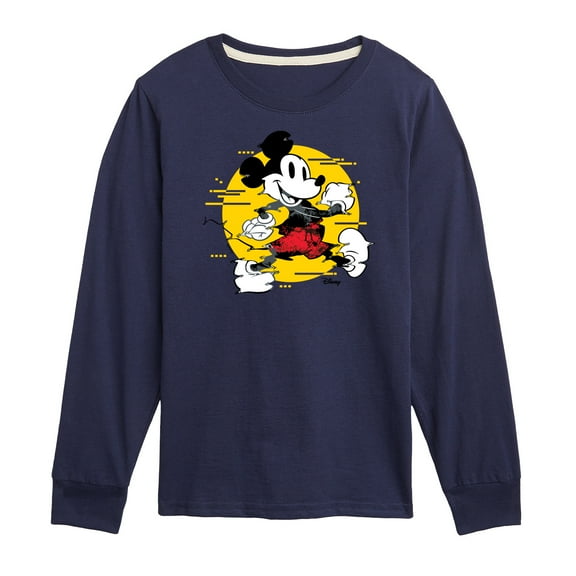 Disney - Mickey & Friends - Spotlight on Mickey - Toddler And Youth Long Sleeve Graphic T-Shirt