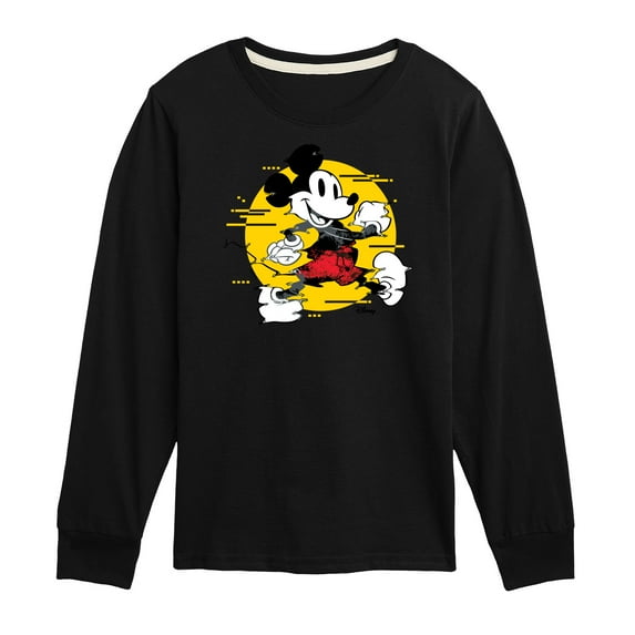 Disney - Mickey & Friends - Spotlight on Mickey - Toddler And Youth Long Sleeve Graphic T-Shirt