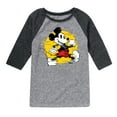 thumbnail image 1 of Disney - Mickey & Friends - Spotlight on Mickey - Toddler And Youth Raglan Graphic T-Shirt, 1 of 4