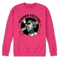 thumbnail image 1 of Disney - Mickey & Friends - Summer Festival - Dancing - Men's Crew Neck Fleece Pullover, 1 of 4