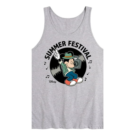 Disney - Mickey & Friends - Summer Festival - Dancing - Men's Jersey Tank Top