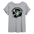 thumbnail image 1 of Disney - Mickey & Friends - Summer Festival - Dancing - Women's Oversized T-Shirt, 1 of 5