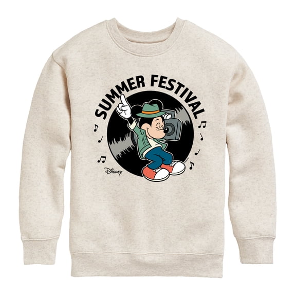 Disney - Mickey & Friends - Summer Music Festival - Toddler And Youth Long Sleeve Graphic T-Shirt