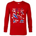 thumbnail image 1 of Disney Mickey & Friends Summer Sports Let the Games Begin- Long Sleeve T-Shirt for Men - Customized-New Red, 1 of 5
