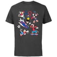 thumbnail image 1 of Disney Mickey & Friends Summer Sports Let the Games Begin- Short Sleeve Cotton T-Shirt for Adults - Customized-Charcoal, 1 of 5