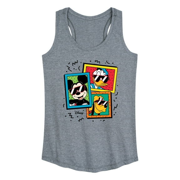 Disney - Mickey Friends Sunglasses - Women's Racerback Tank Top