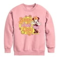 thumbnail image 1 of Disney - Mickey & Friends - Sunny Vibes Only - Toddler And Youth Crewneck Fleece Sweatshirt, 1 of 4
