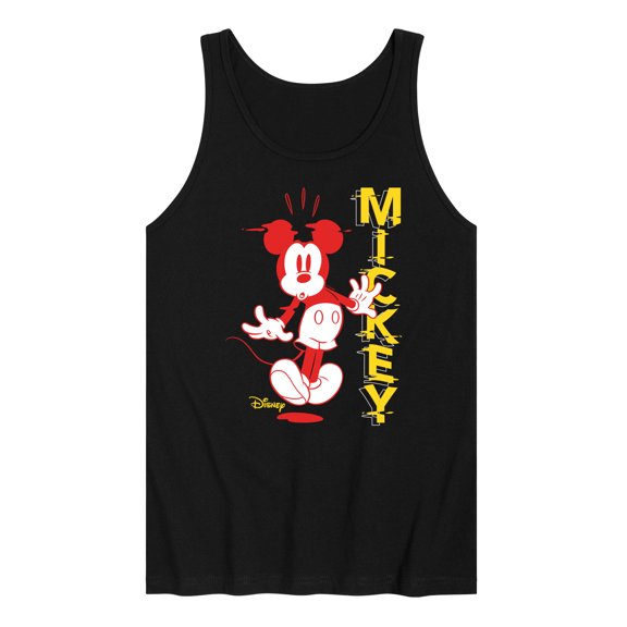 Disney - Mickey & Friends - Surprised Mickey - Color Block - Men's Jersey Tank Top