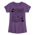 thumbnail image 1 of Disney - Mickey & Friends - The Big Apple with Minnie & Mickey - 5th Avenue - Toddler And Youth Girls Short Sleeve Graphic T-Shirt, 1 of 5