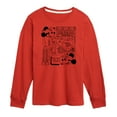 thumbnail image 1 of Disney - Mickey & Friends - The Big Apple with Minnie & Mickey - 5th Avenue - Toddler And Youth Long Sleeve Graphic T-Shirt, 1 of 5