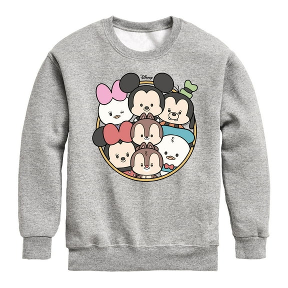 Disney - Mickey Friends - Toddler & Youth Crewneck Fleece Sweatshirt