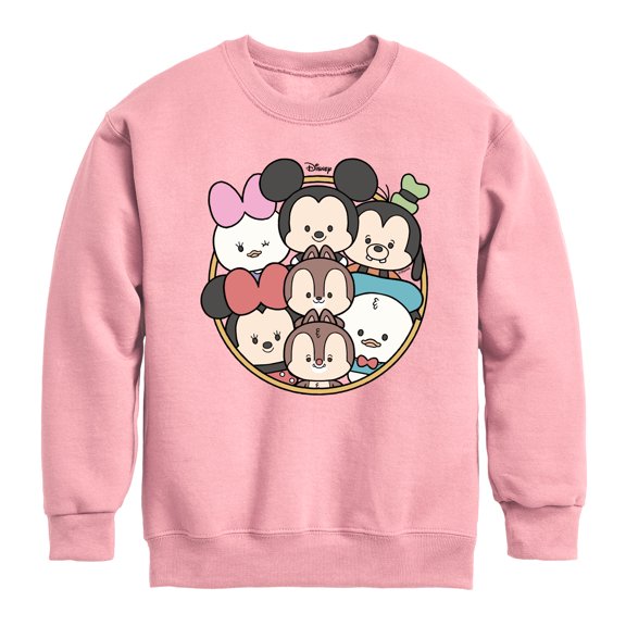 Disney - Mickey Friends - Toddler & Youth Crewneck Fleece Sweatshirt