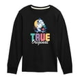 thumbnail image 1 of Disney - Mickey & Friends - True Original - Skater Mickey - Toddler And Youth Long Sleeve Graphic T-Shirt, 1 of 5