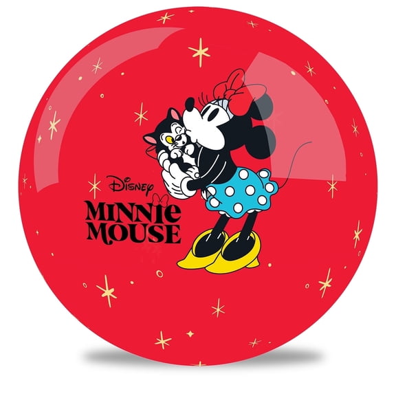 Disney Mickey & Friends Undrilled Minnie Mouse Bowling Ball 15lb