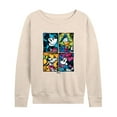 thumbnail image 1 of Disney - Mickey Friends Urban Grid - Women's Lightweight French Terry Long Sleeve Shirt, 1 of 5