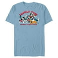 thumbnail image 1 of Disney Mickey & Friends Vacation Selfie Family Trip 2024 - Short Sleeve Blended T-Shirt for Adults - Customized-Ocean Blue, 1 of 5