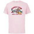 thumbnail image 1 of Disney Mickey & Friends Vacation Selfie Family Trip 2024 - Short Sleeve Cotton T-Shirt for Adults - Customized-Soft Pink, 1 of 5