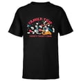 thumbnail image 1 of Disney Mickey & Friends Vacation Selfie Family Trip 2024 - Short Sleeve T-Shirt for Kids - Customized-Black, 1 of 5