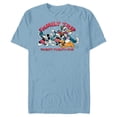 thumbnail image 1 of Disney Mickey & Friends Vacation Selfie Family Trip 2025 - Short Sleeve Blended T-Shirt for Adults - Customized-Ocean Blue, 1 of 5