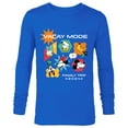 thumbnail image 1 of Disney Mickey & Friends Vacay Mode Family Trip Vacation 2024 - Long Sleeve T-Shirt for Men - Customized-Navy, 1 of 5